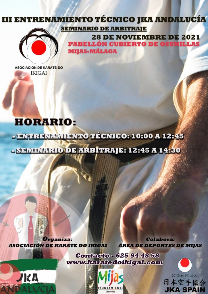 III Entrenamiento Técnico JKA Andalucía